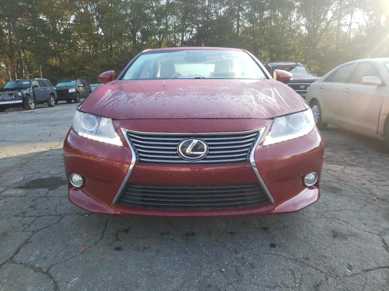 2013 Lexus ES VIN JTHBK1GG5D2074728 Copart auction photo, rear end damage thumbnail 5