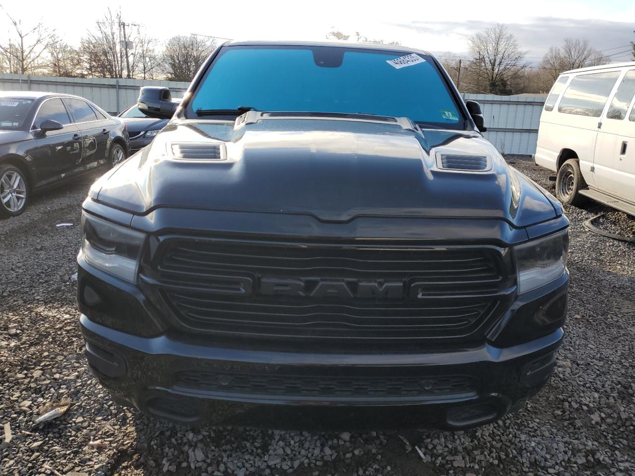 2019 RAM 1500 VIN 1C6SRFJT9KN588648 Copart auction photo, side damage thumbnail 5