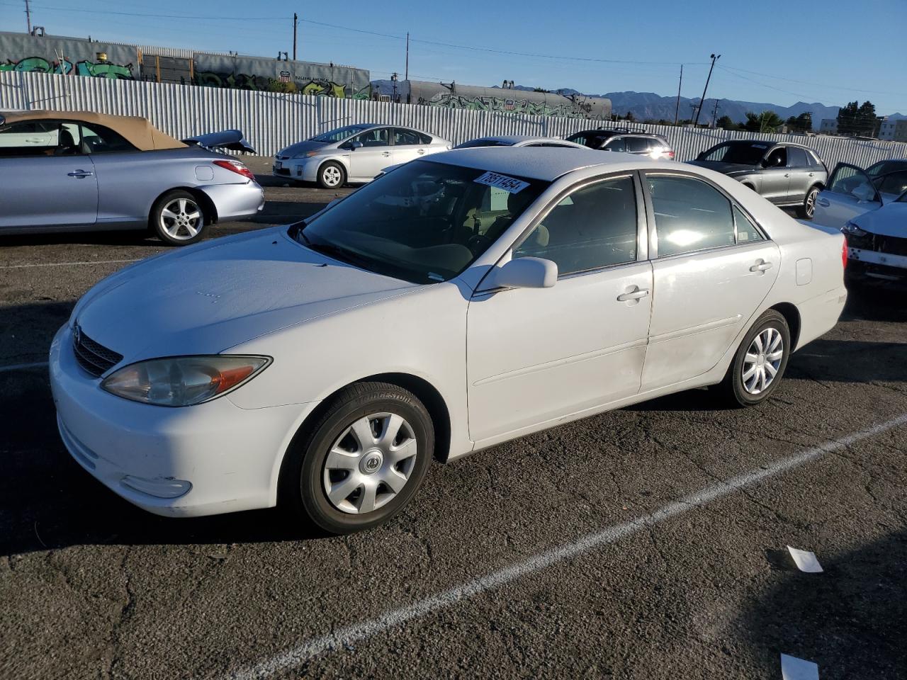 2004 Toyota Camry VIN JTDBE32K540268123