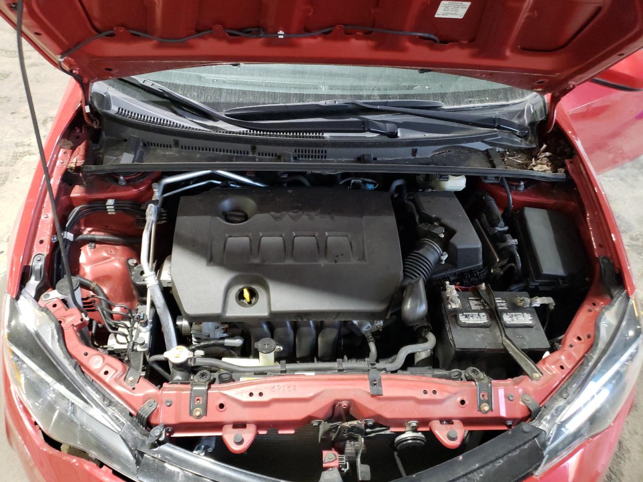 2018 Toyota Corolla VIN 2T1BURHE3JC090981 Copart auction photo, rear end / front end damage thumbnail 11