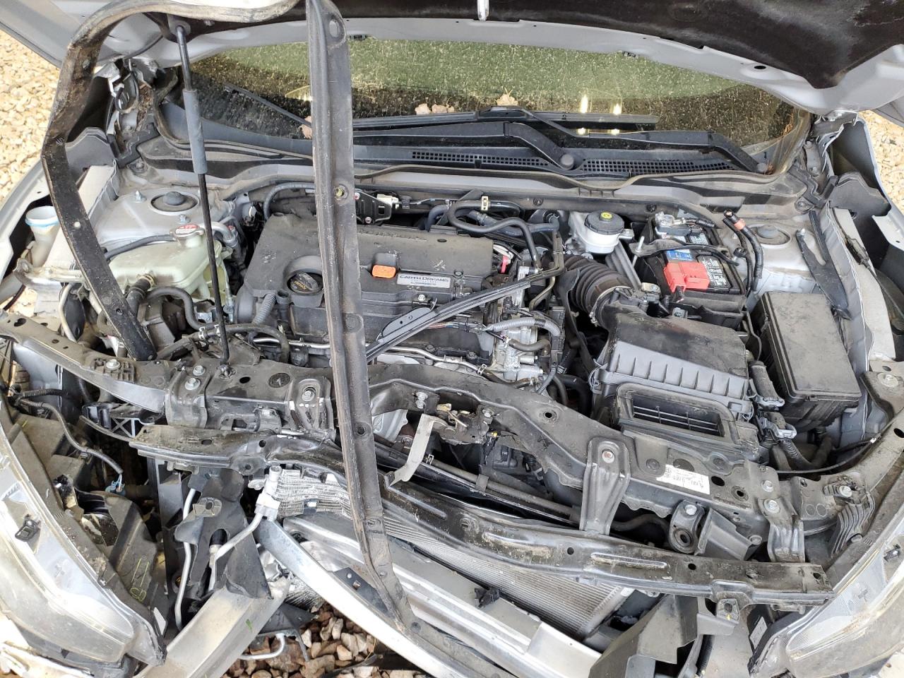 2017 Honda Civic VIN 2HGFC2F61HH542774 Copart auction photo, front end / rear end damage thumbnail 12