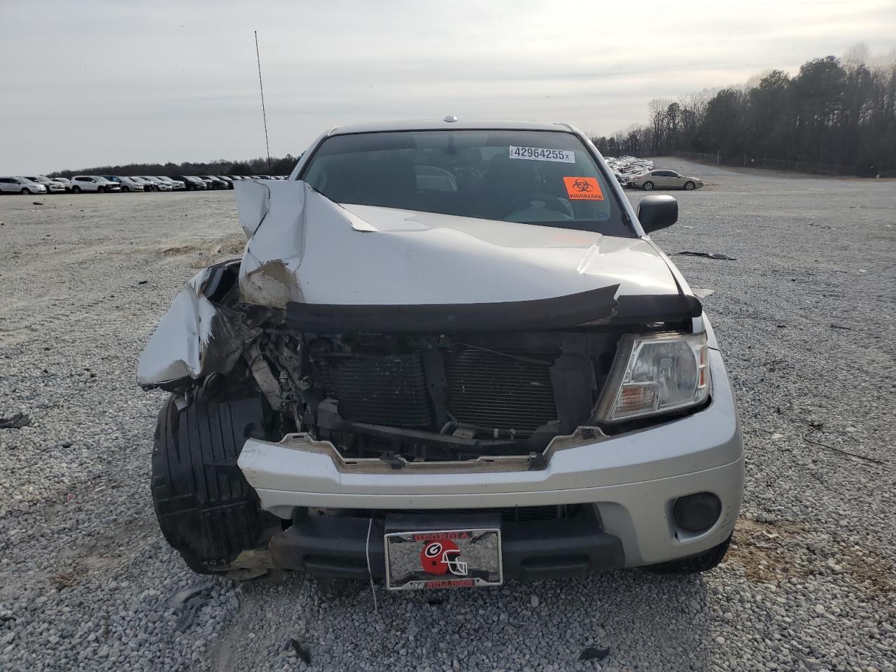 2012 Nissan Navara (Frontier) VIN 1N6AD0ER0CC423208 Copart auction photo, front end / undercarriage damage thumbnail 5