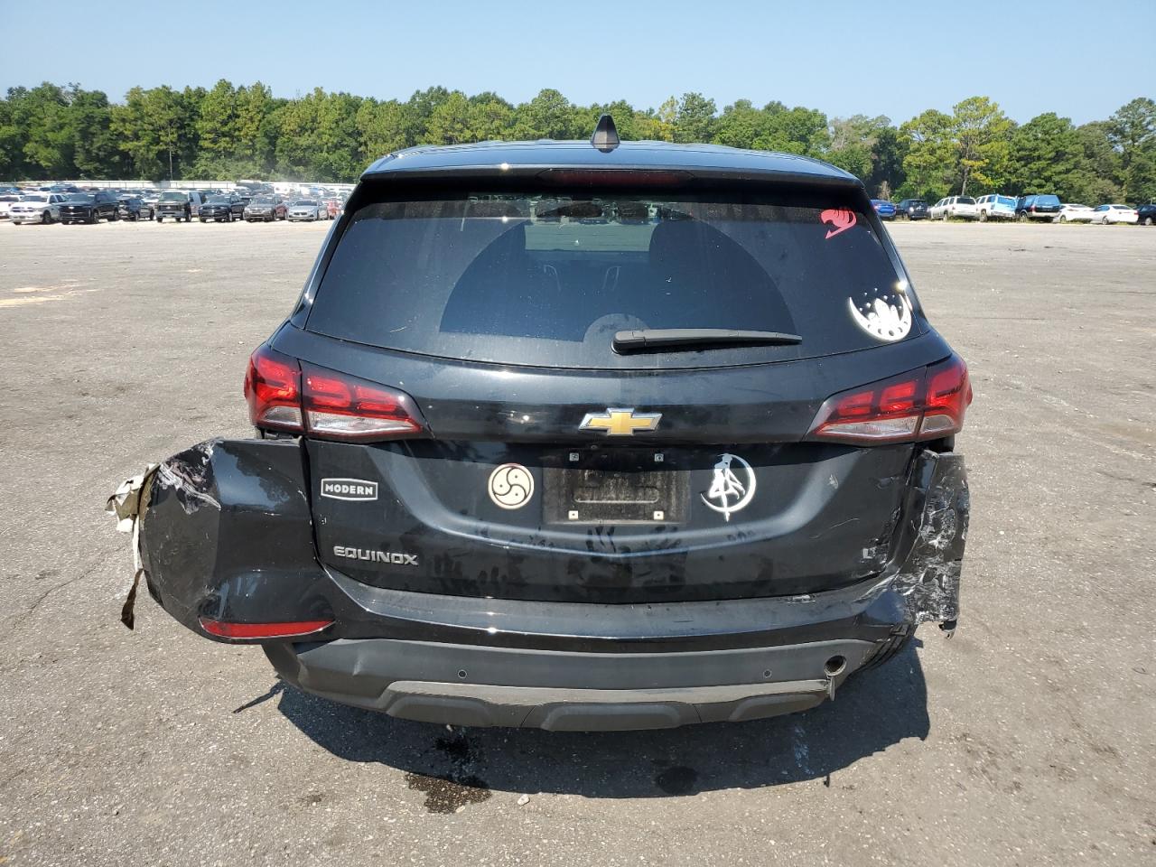 2022 Chevrolet Equinox VIN 2GNAXKEV1N6102901 Copart auction photo, rear end / side damage thumbnail 6