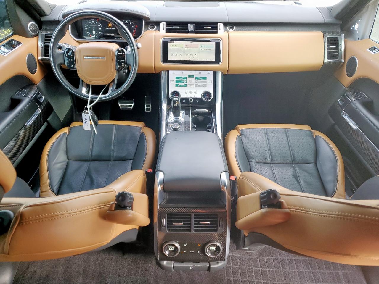 2018 Land Rover Range Rover VIN SALWV2RE5JA189349 Copart auction photo, front end damage thumbnail 8