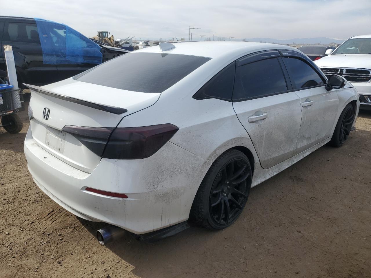 2023 Honda Civic VIN 2HGFE1F75PH314787 Copart auction photo, rear end / front end damage thumbnail 3