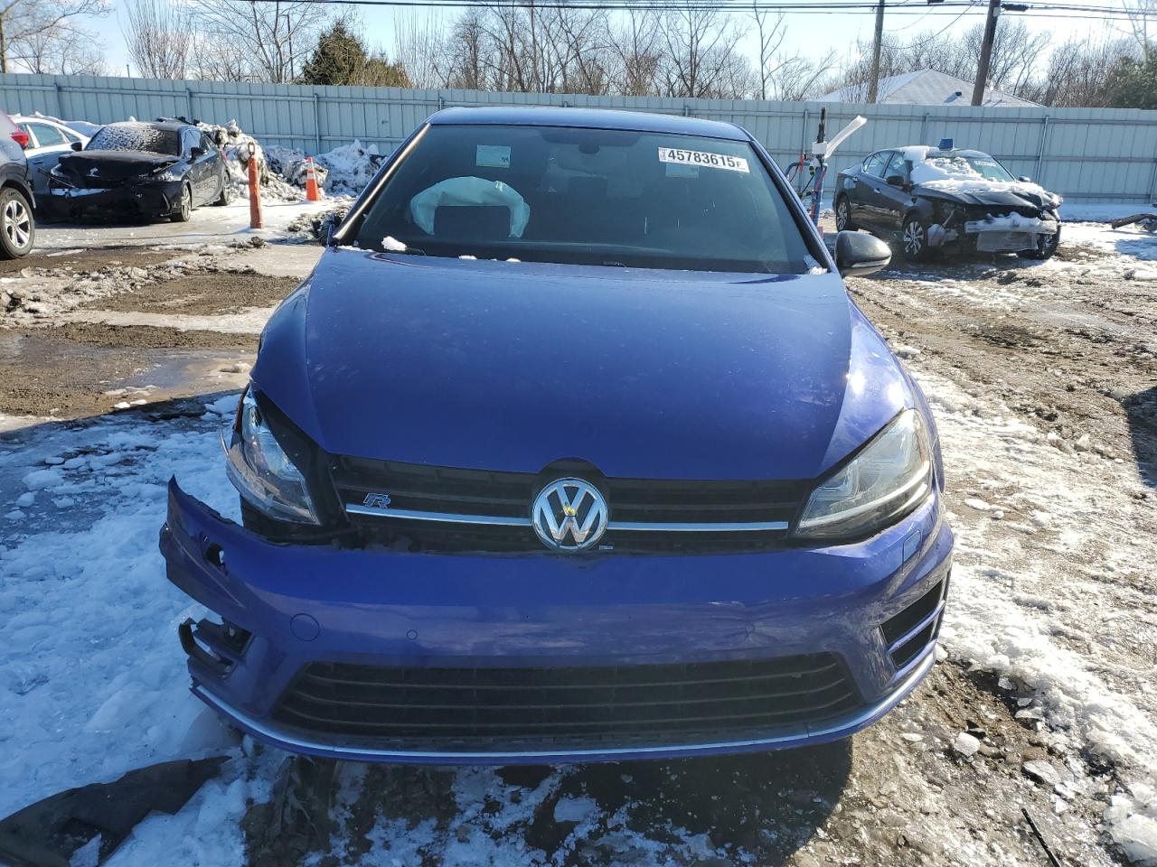 2015 Volkswagen Golf VIN WVWLF7AU4FW183656 Copart auction photo, front end / rear end damage thumbnail 5