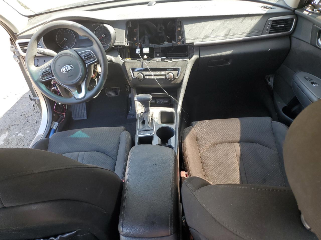 2016 KIA Optima VIN 5XXGT4L3XGG097350 Copart auction photo, vandalism damage thumbnail 8