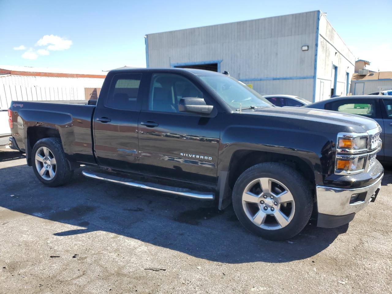 2014 Chevrolet Silverado VIN 1GCVKREC1EZ145462 Copart auction photo, rear end / side damage thumbnail 4
