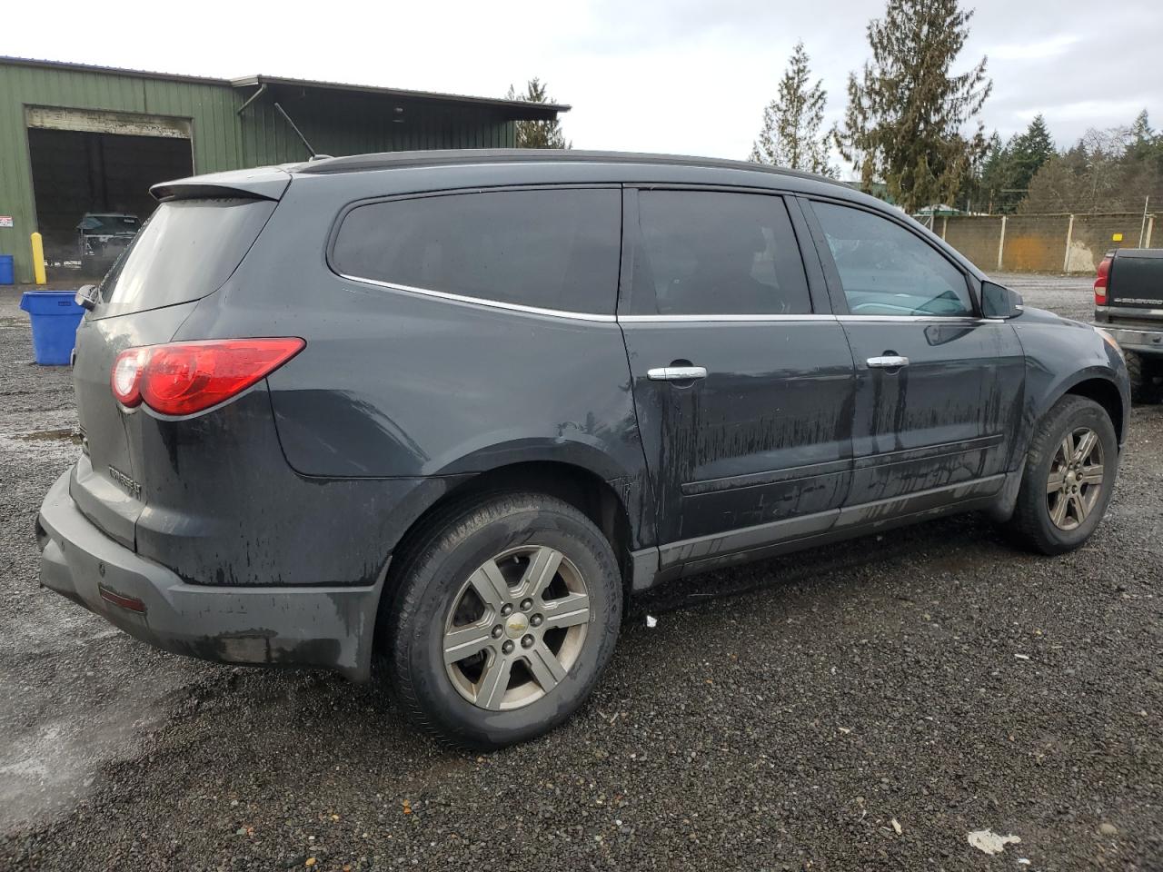 2012 Chevrolet Traverse VIN 1GNKRJED5CJ102335 Copart auction photo, rear end damage thumbnail 3