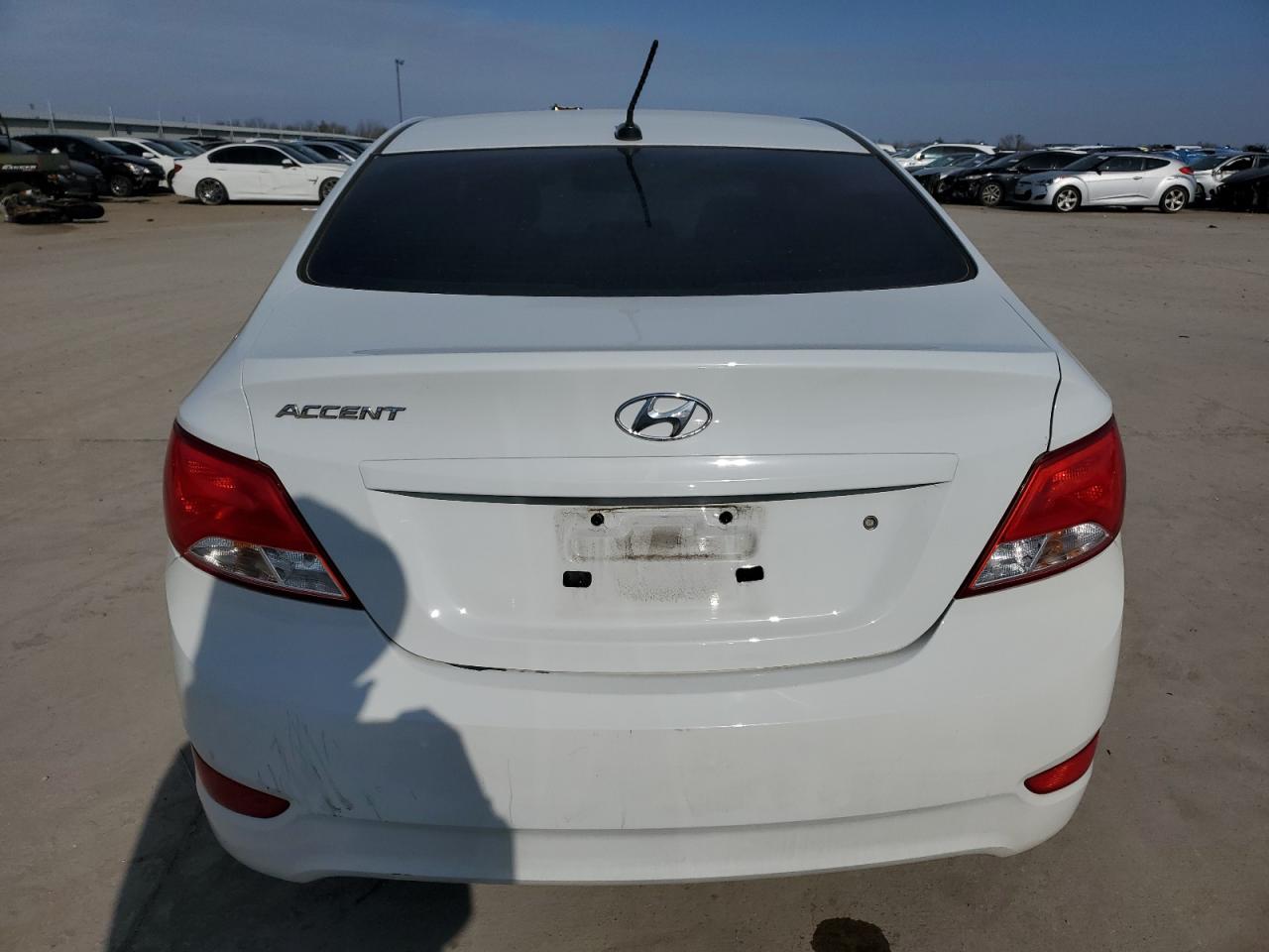 2017 Hyundai Accent VIN KMHCT4AE8HU364107 Copart auction photo, front end damage thumbnail 6