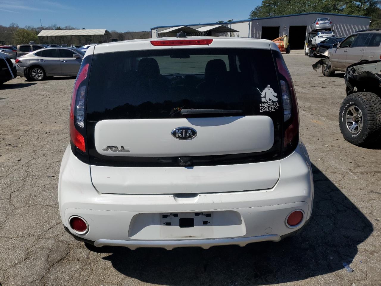 2018 KIA Soul VIN KNDJP3A52J7515764 Copart auction photo, front end damage thumbnail 6