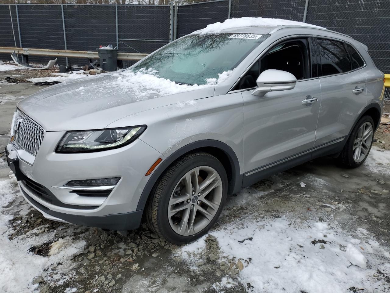2019 Lincoln MKC VIN 5LMCJ3D90KUL09072