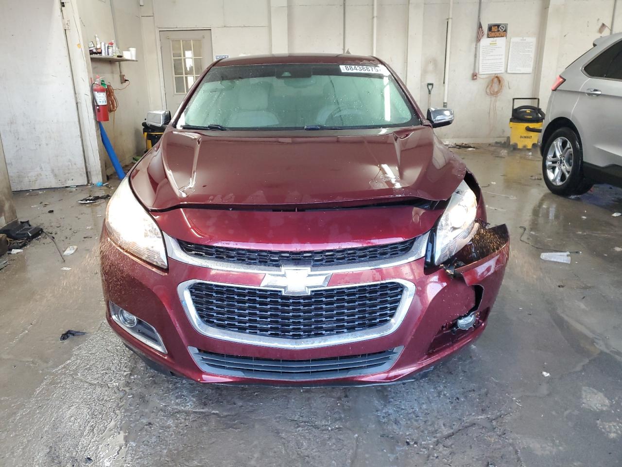 2015 Chevrolet Malibu VIN 1G11E5SX9FF145517 Copart auction photo, side / front end damage thumbnail 5