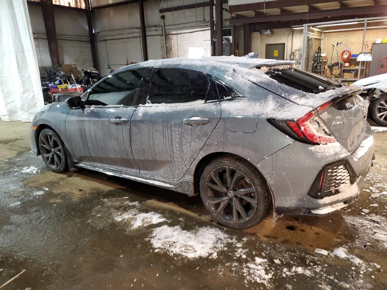2017 Honda Civic VIN SHHFK7G46HU228151 Copart auction photo, side damage thumbnail 2