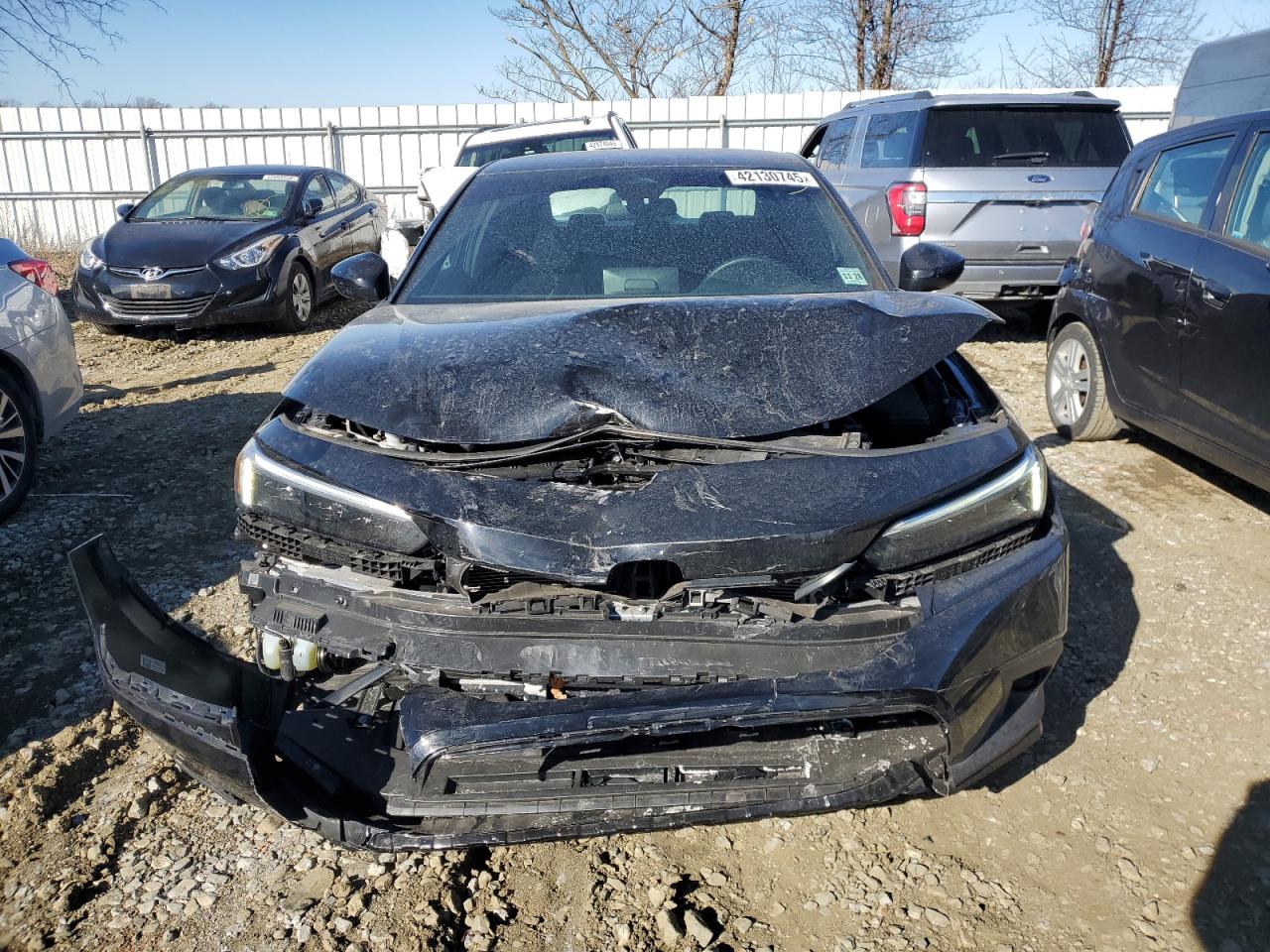 2024 Honda Civic VIN 2HGFE2F51RH519868 Copart auction photo, front end damage thumbnail 5