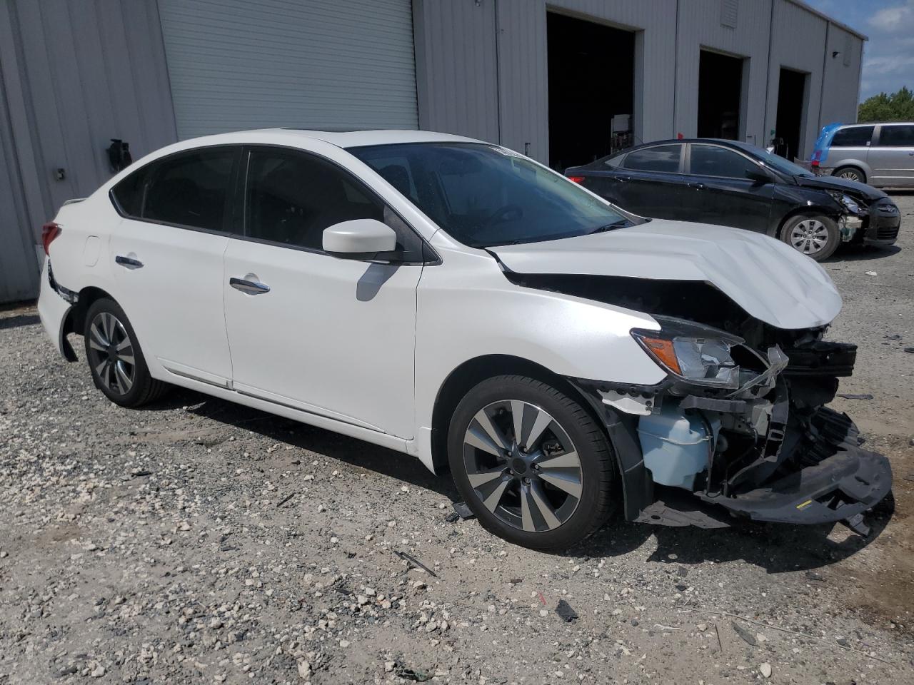2019 Nissan Sentra VIN 3N1AB7AP2KY235322 Copart auction photo, front end / rear end damage thumbnail 4