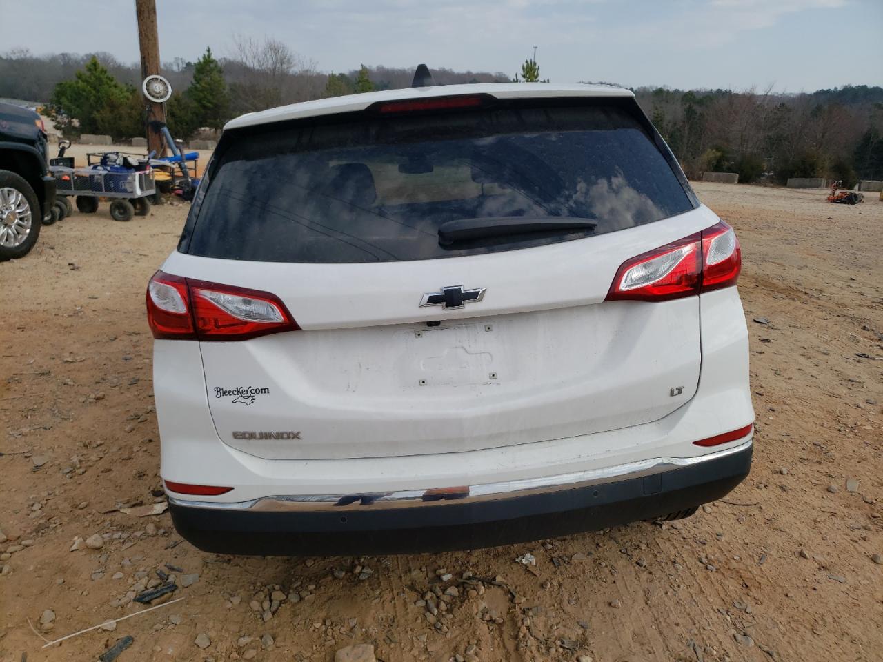 2020 Chevrolet Equinox VIN 3GNAXKEV2LL262858 Copart auction photo, front end / side damage thumbnail 6