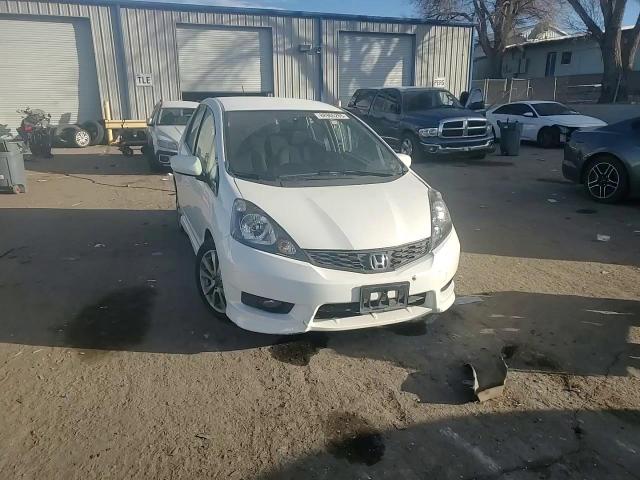 2013 Honda Fit VIN JHMGE8H59DC021835 Copart auction photo, side / front end damage thumbnail 10