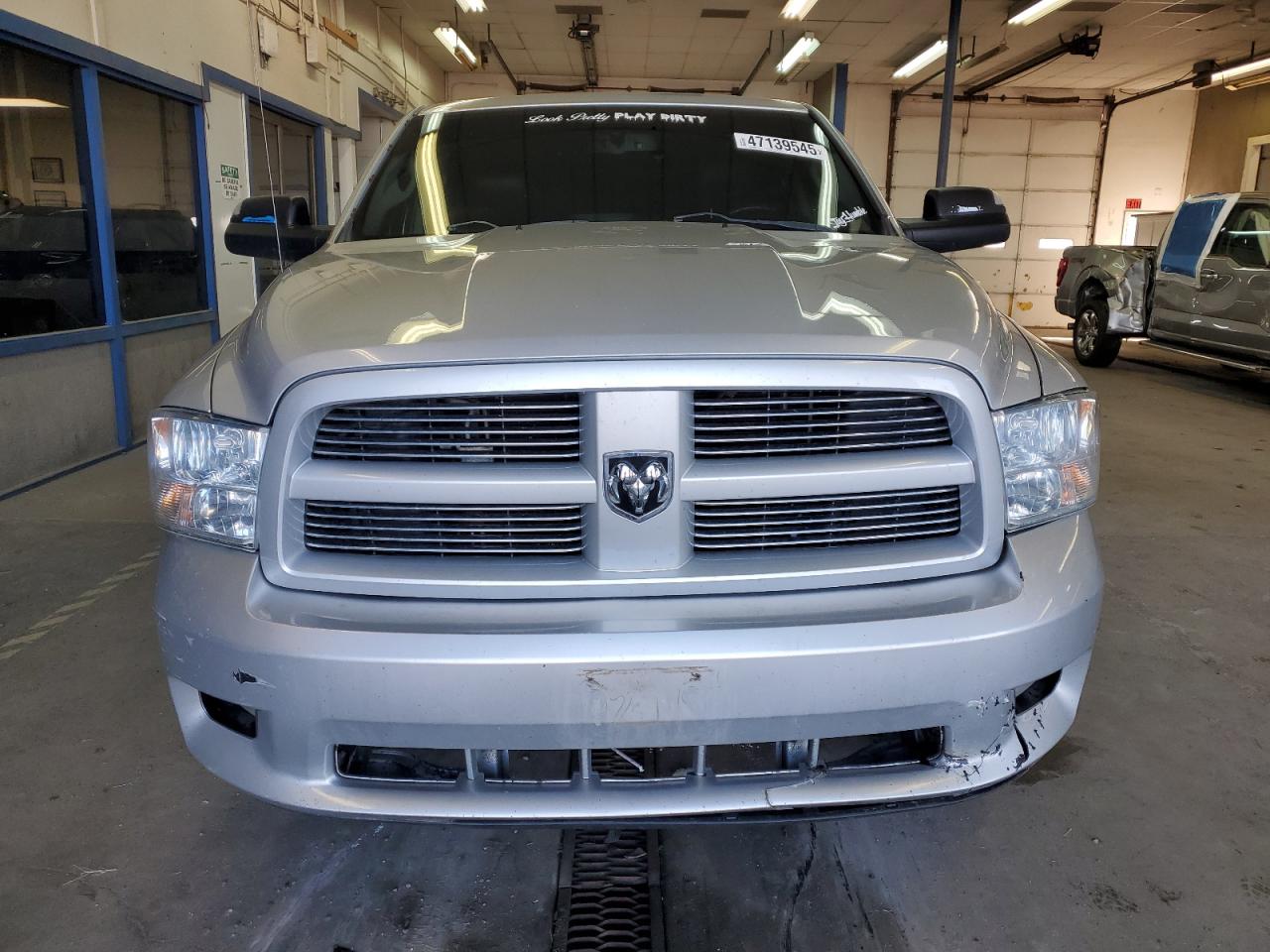 2012 Dodge RAM VIN 1C6RD7MT2CS287592 Copart auction photo, front end / side damage thumbnail 5