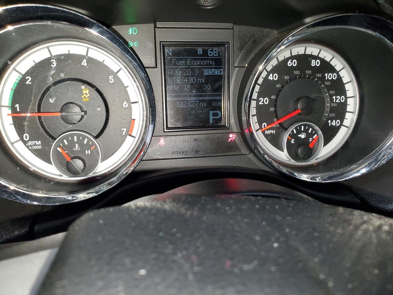 2013 Dodge Durango VIN 1C4RDHAG5DC694114 Copart auction photo, minor dent/scratches damage thumbnail 9