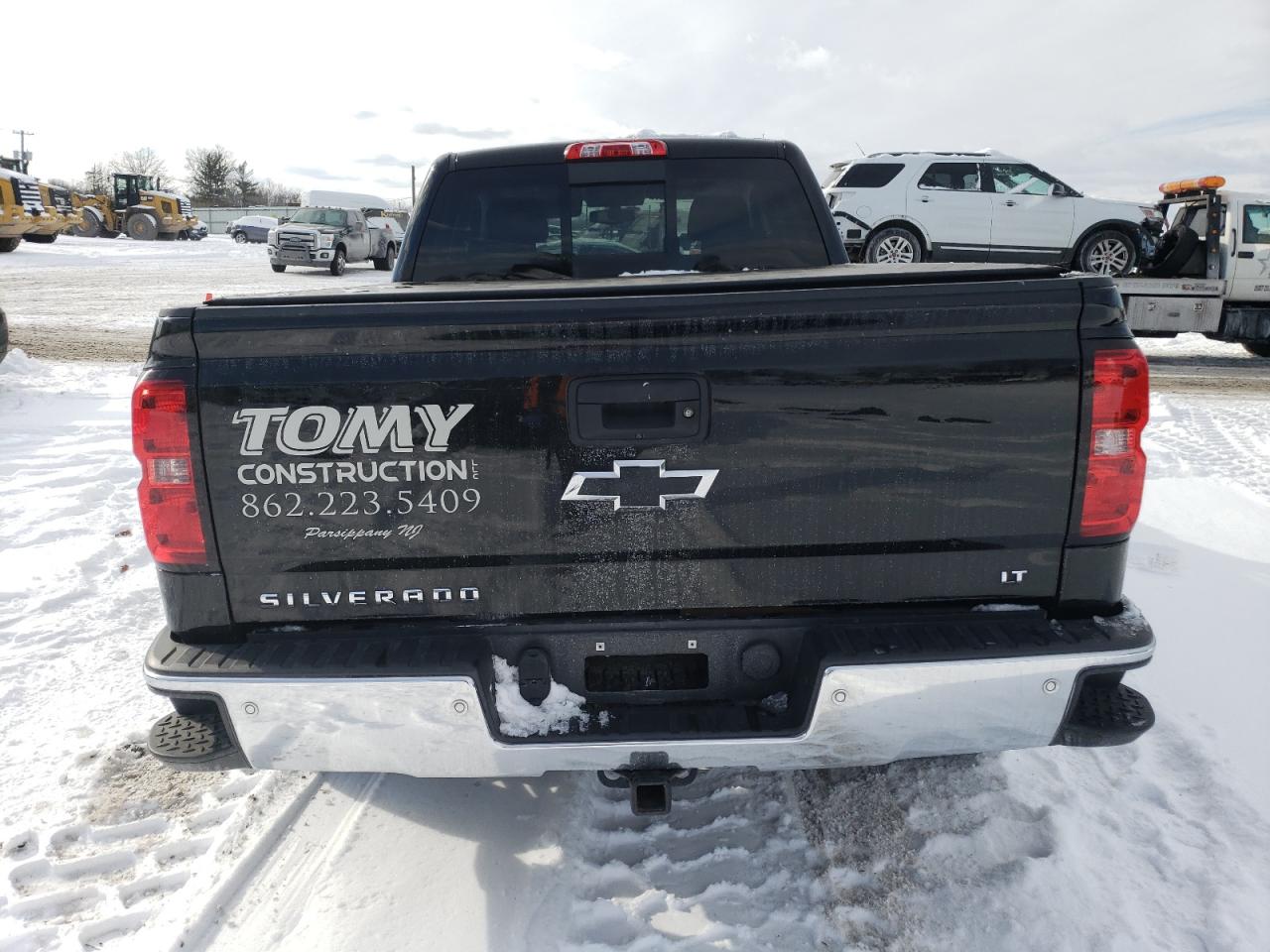 2018 Chevrolet Silverado VIN 1GCVKRECXJZ380694 Copart auction photo, side / undercarriage damage thumbnail 6
