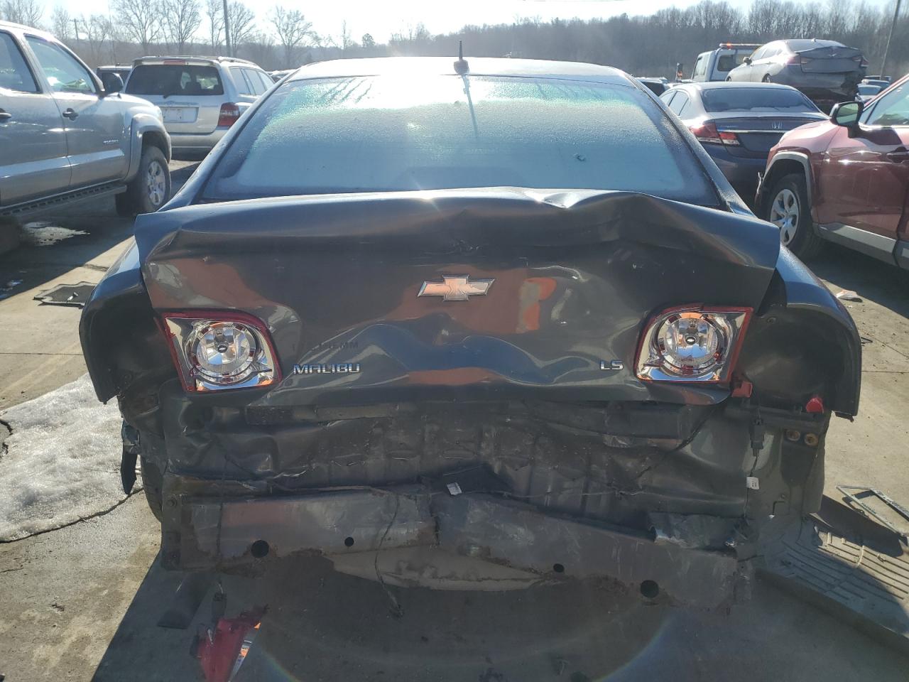 2009 Chevrolet Malibu VIN 1G1ZG57B79F240821 Copart auction photo, rear end / front end damage thumbnail 6