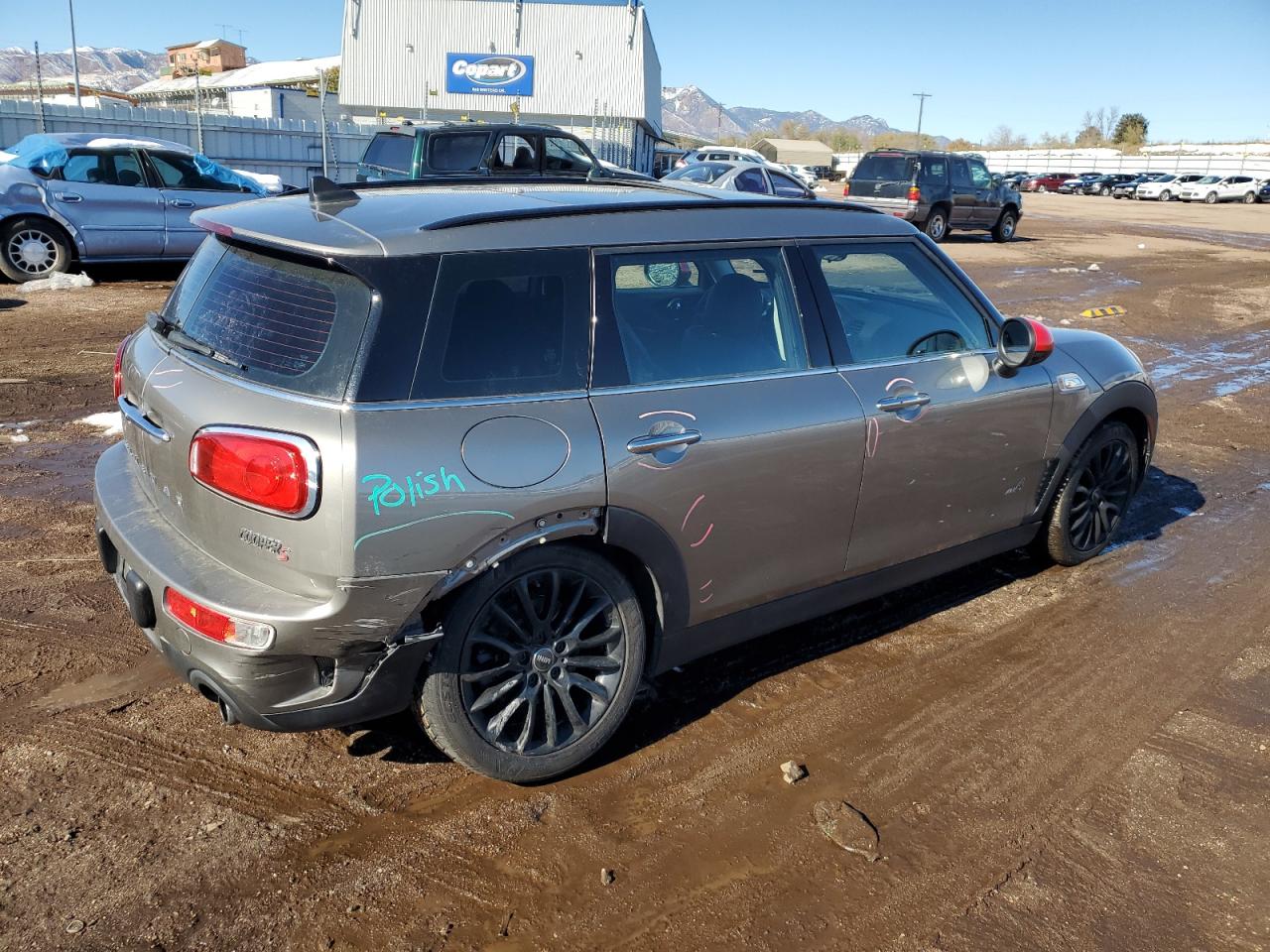 2019 MINI Cooper VIN WMWLU5C53K2G05515 Copart auction photo, rear end damage thumbnail 3