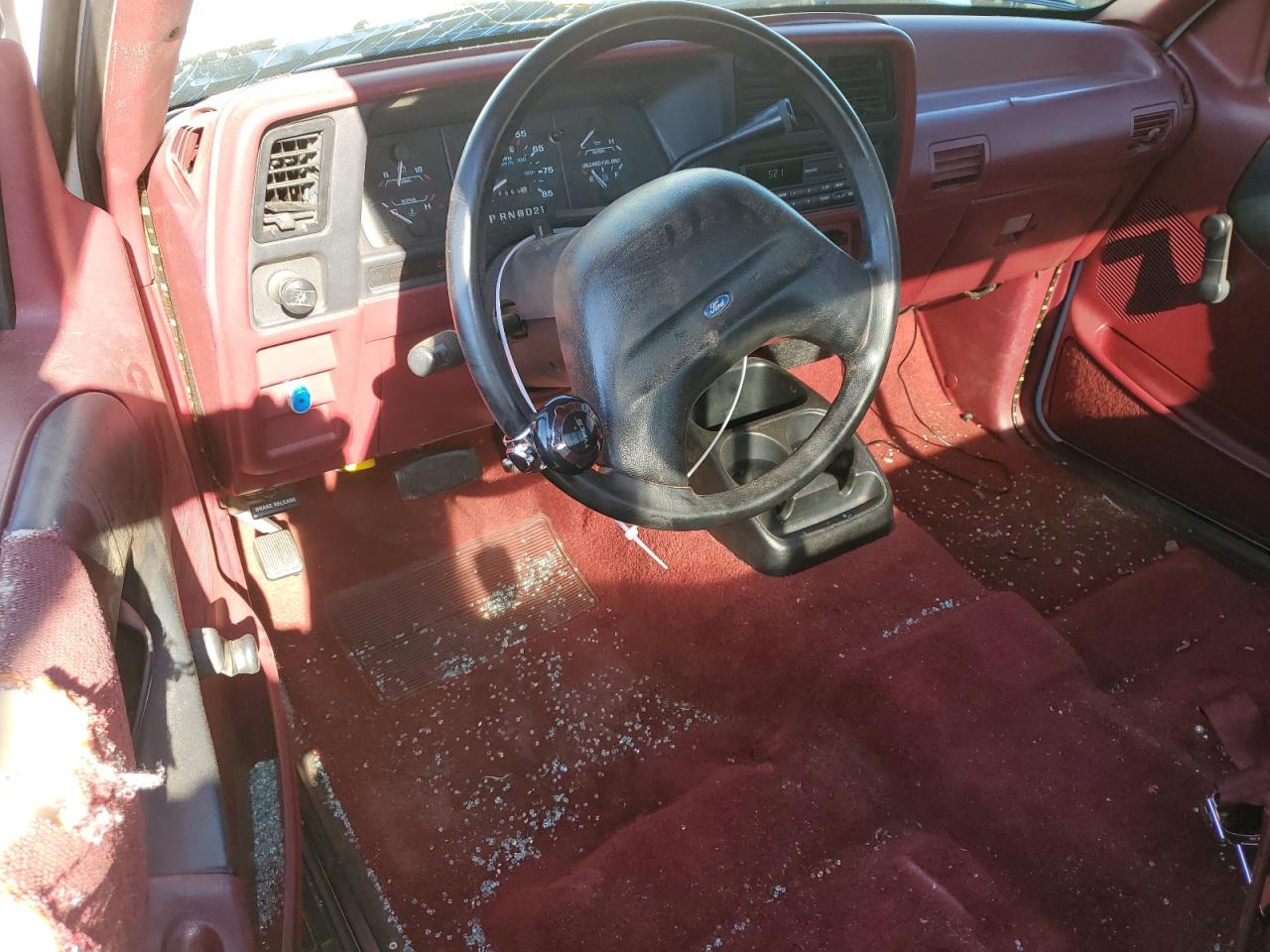 1994 Ford Ranger VIN 1FTCR10A6RTA39186 Copart auction photo, rollover damage thumbnail 8