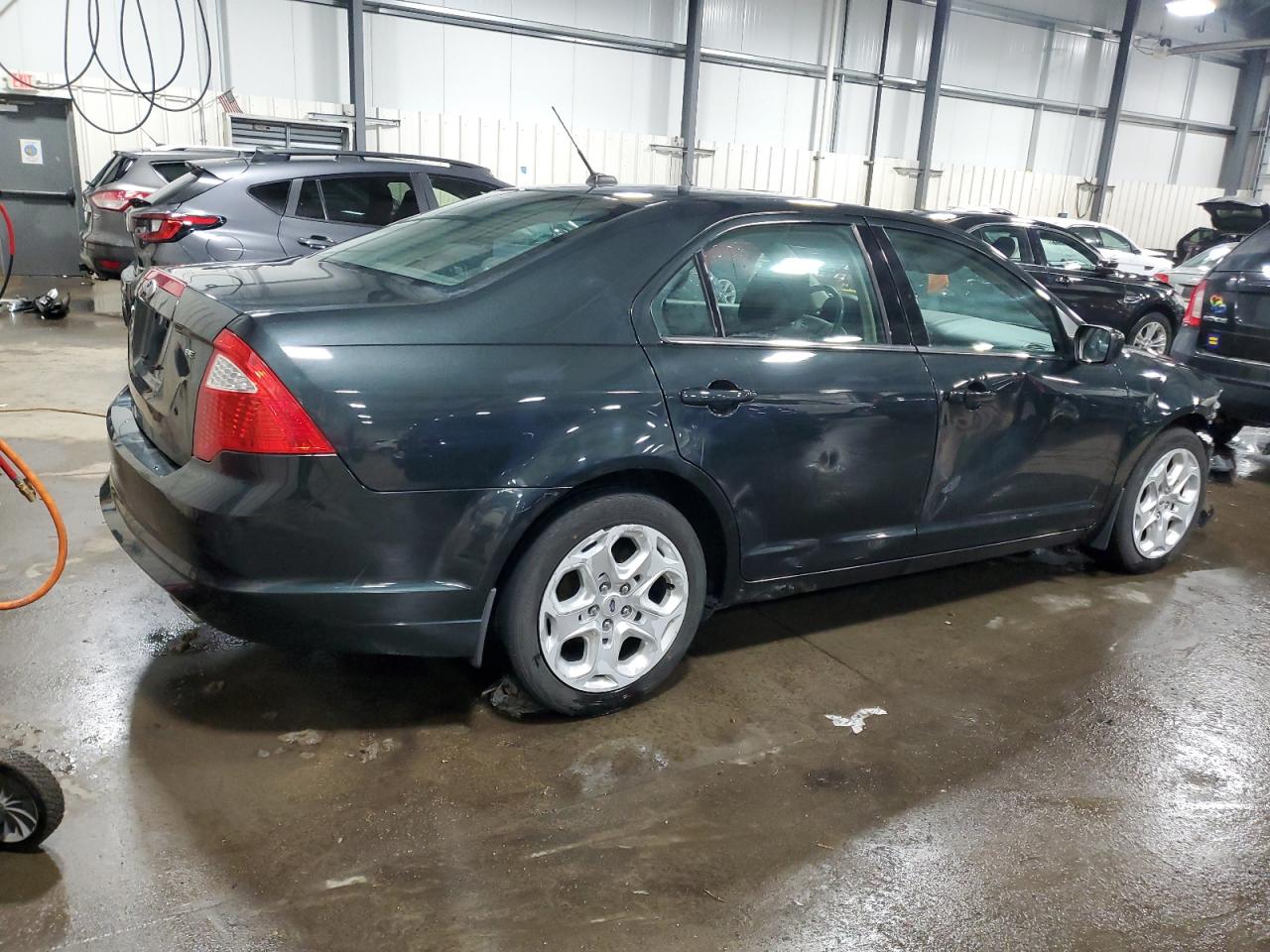 2010 Ford Fusion VIN 3FAHP0HAXAR403230 Copart auction photo, front end / side damage thumbnail 3