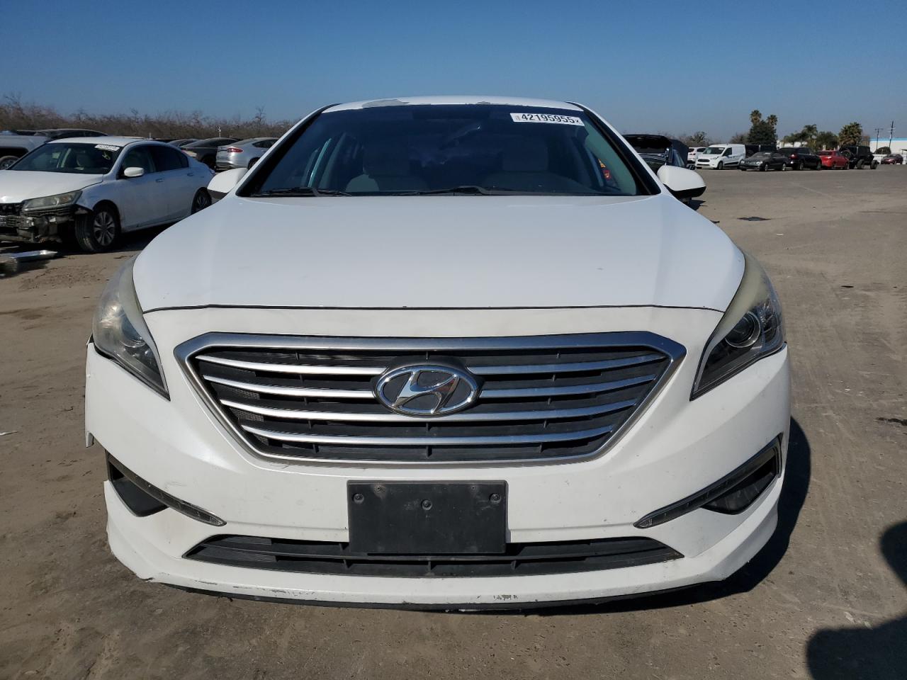 2015 Hyundai Sonata VIN 5NPE24AFXFH189603 Copart auction photo, vandalism / undercarriage damage thumbnail 5