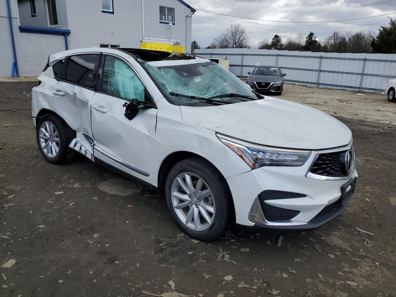 2020 Acura RDX VIN 5J8TC1H33LL019994 Copart auction photo, all over damage thumbnail 4