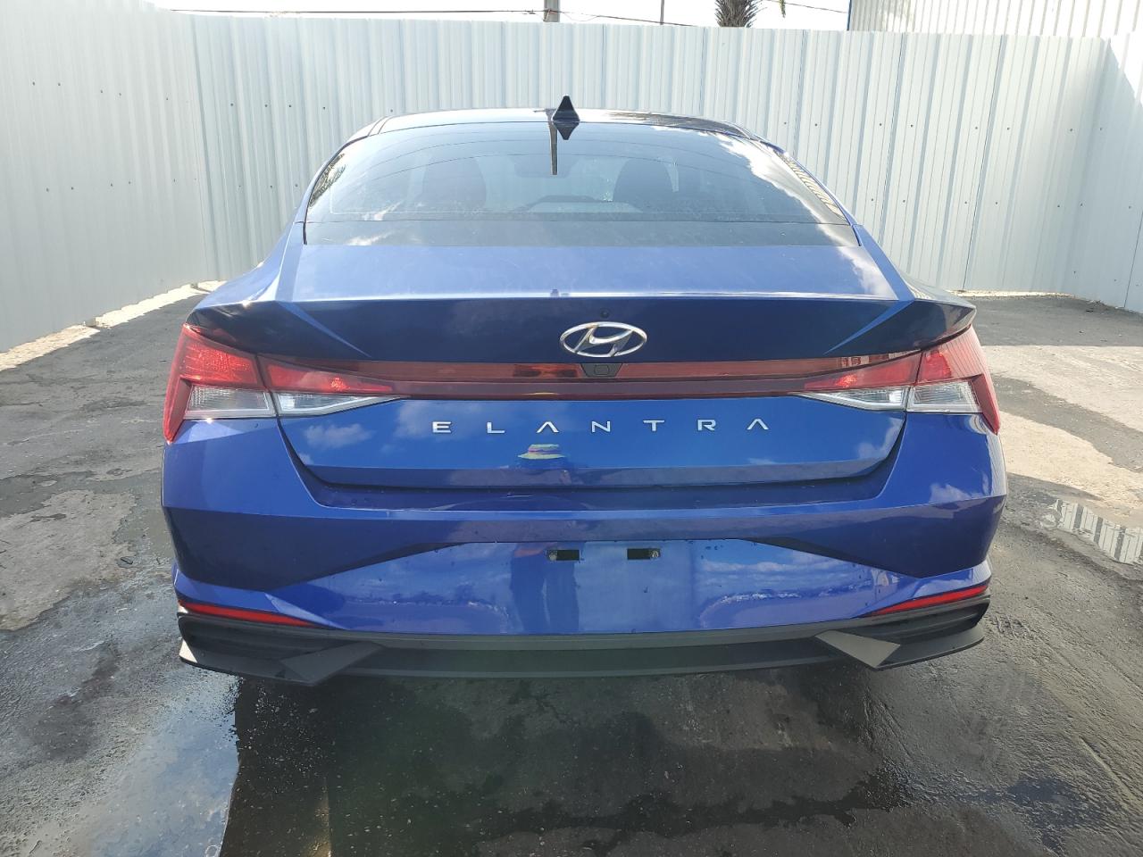 2021 Hyundai Elantra VIN 5NPLS4AG8MH030740 Copart auction photo, front end / minor dent/scratches damage thumbnail 6