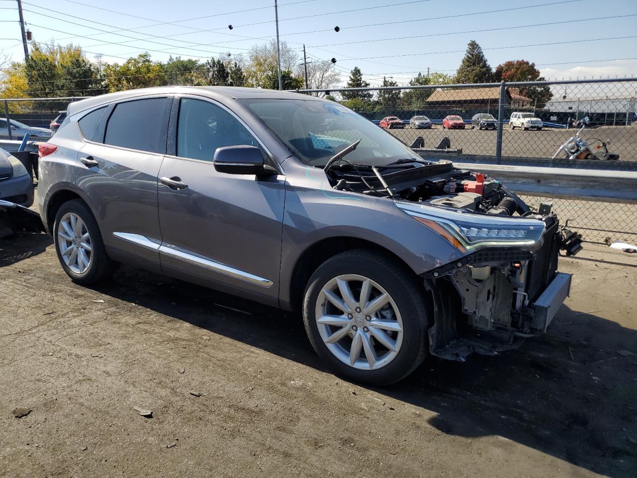 2019 Acura RDX VIN 5J8TC2H30KL034506 Copart auction photo, front end damage thumbnail 4