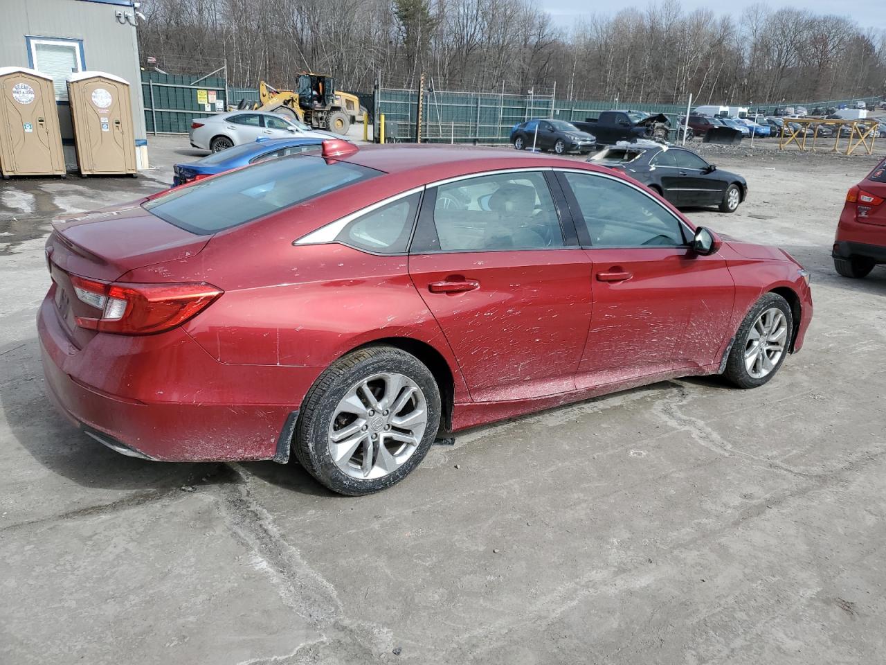 2019 Honda Accord VIN 1HGCV1F10KA079186 Copart auction photo, front end damage thumbnail 3