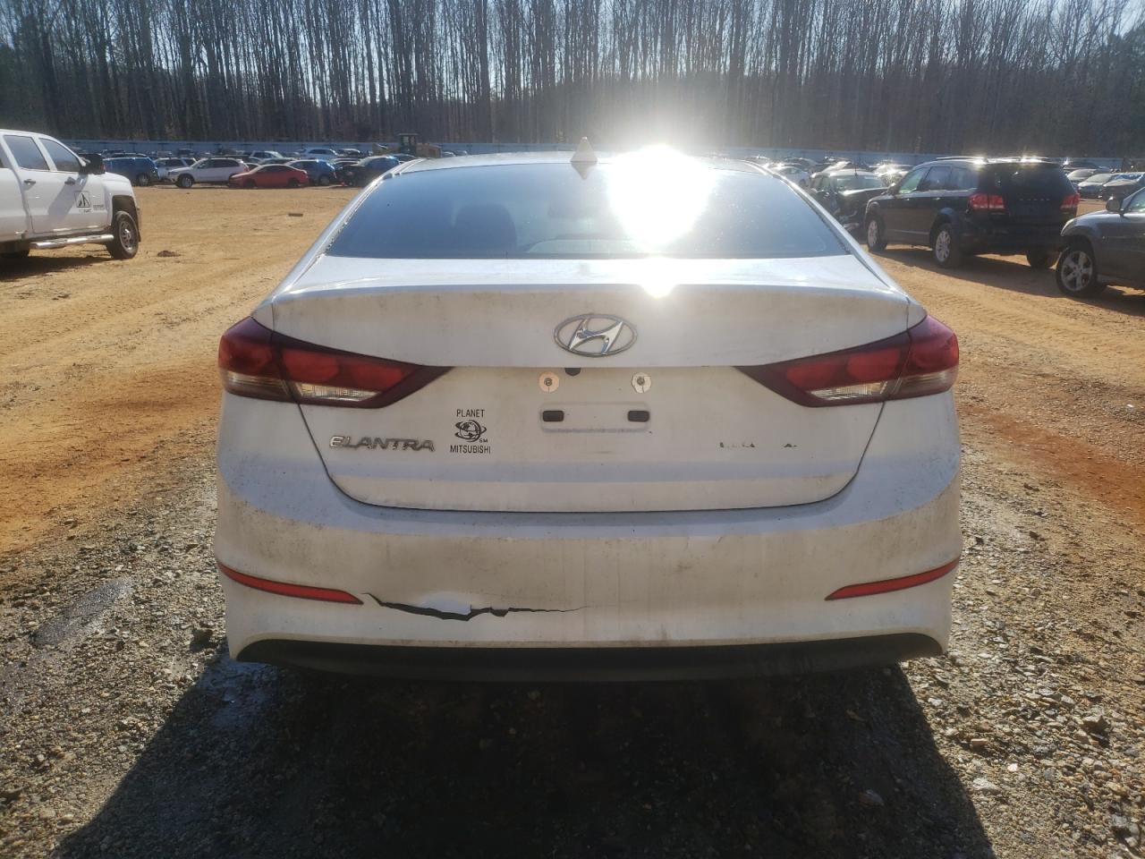 2018 Hyundai Elantra VIN 5NPD84LF8JH309463 Copart auction photo, front end / mechanical damage thumbnail 6