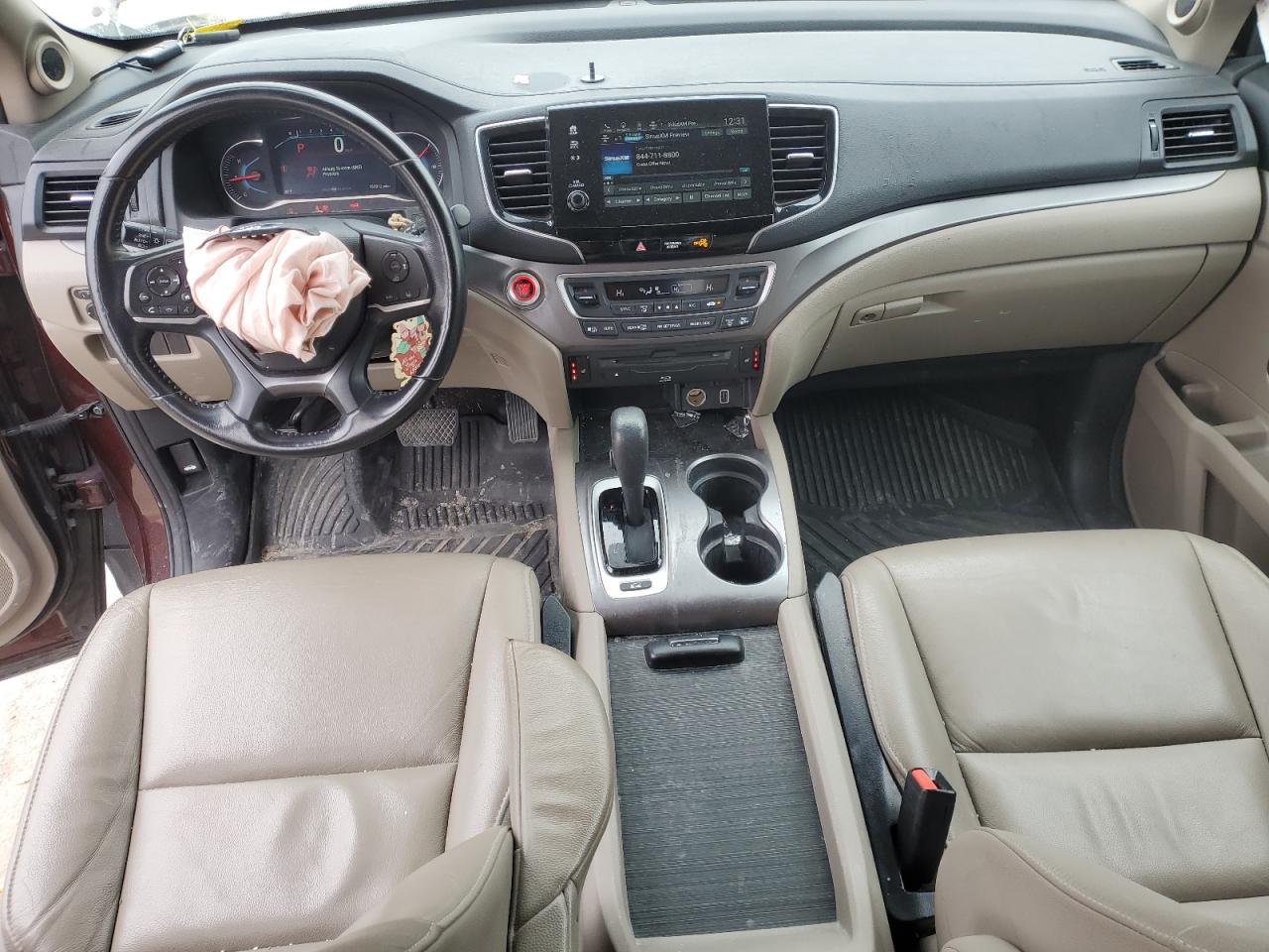 2019 Honda Pilot VIN 5FNYF6H41KB016501 Copart auction photo, rear end damage thumbnail 8