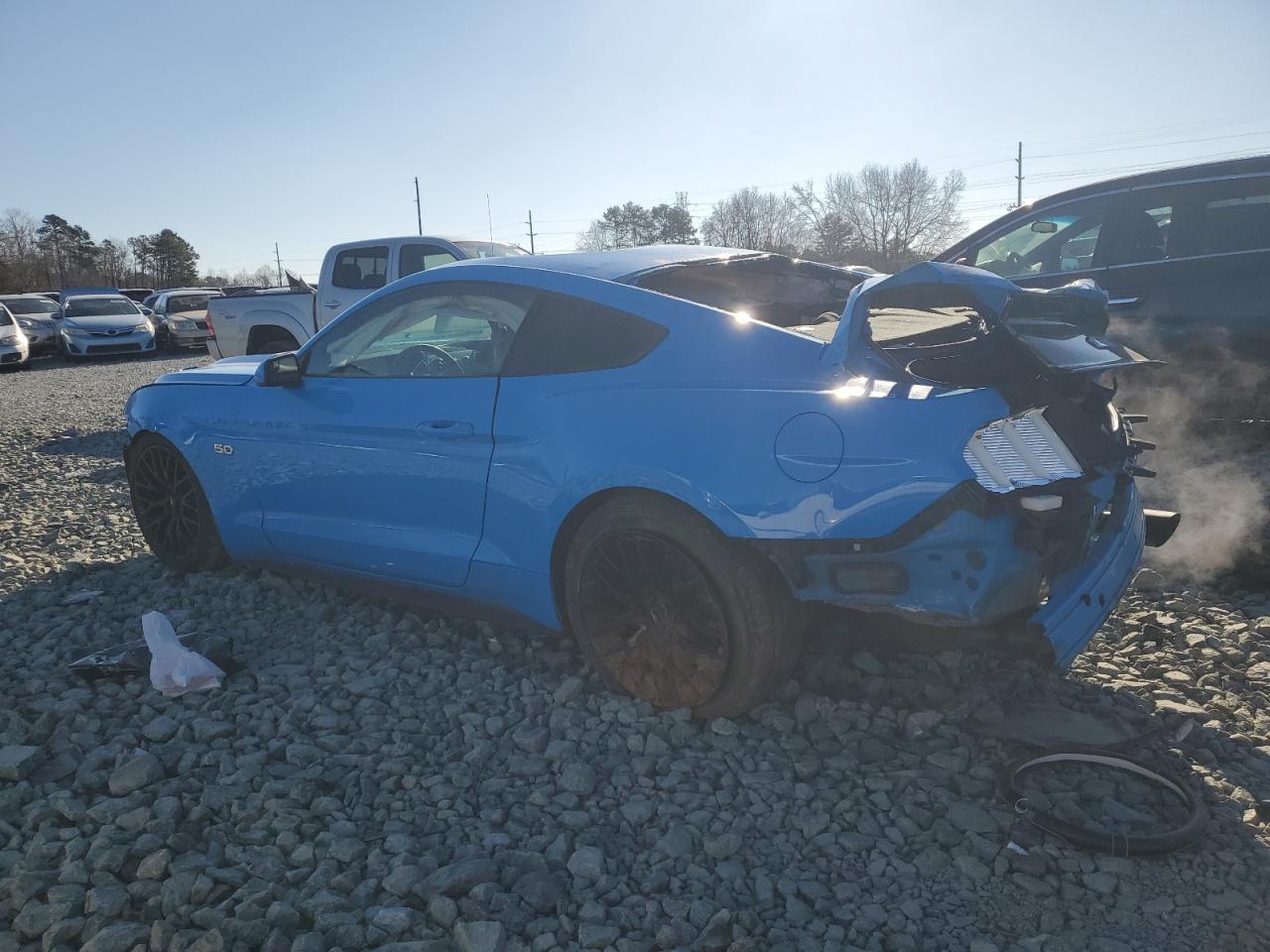 2017 Ford Mustang VIN 1FA6P8CF1H5290211 Copart auction photo, all over damage thumbnail 2