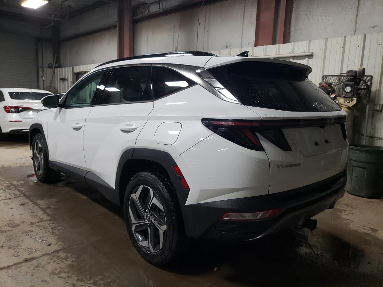 2022 Hyundai Tucson VIN 5NMJECAE2NH025460 Copart auction photo, front end / side damage thumbnail 2