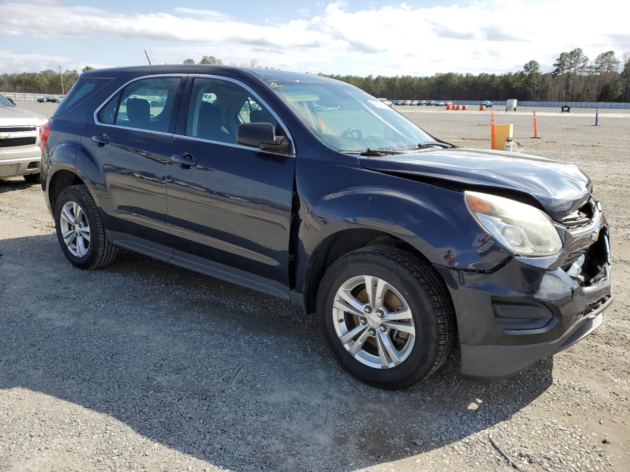 2017 Chevrolet Equinox VIN 2GNALBEK9H1559622 Copart auction photo, front end damage thumbnail 4