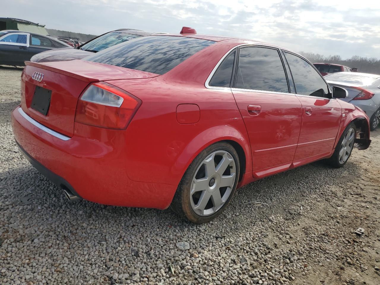 2004 Audi RS4 VIN WAUPL58E34A136672 Copart auction photo, front end damage thumbnail 3