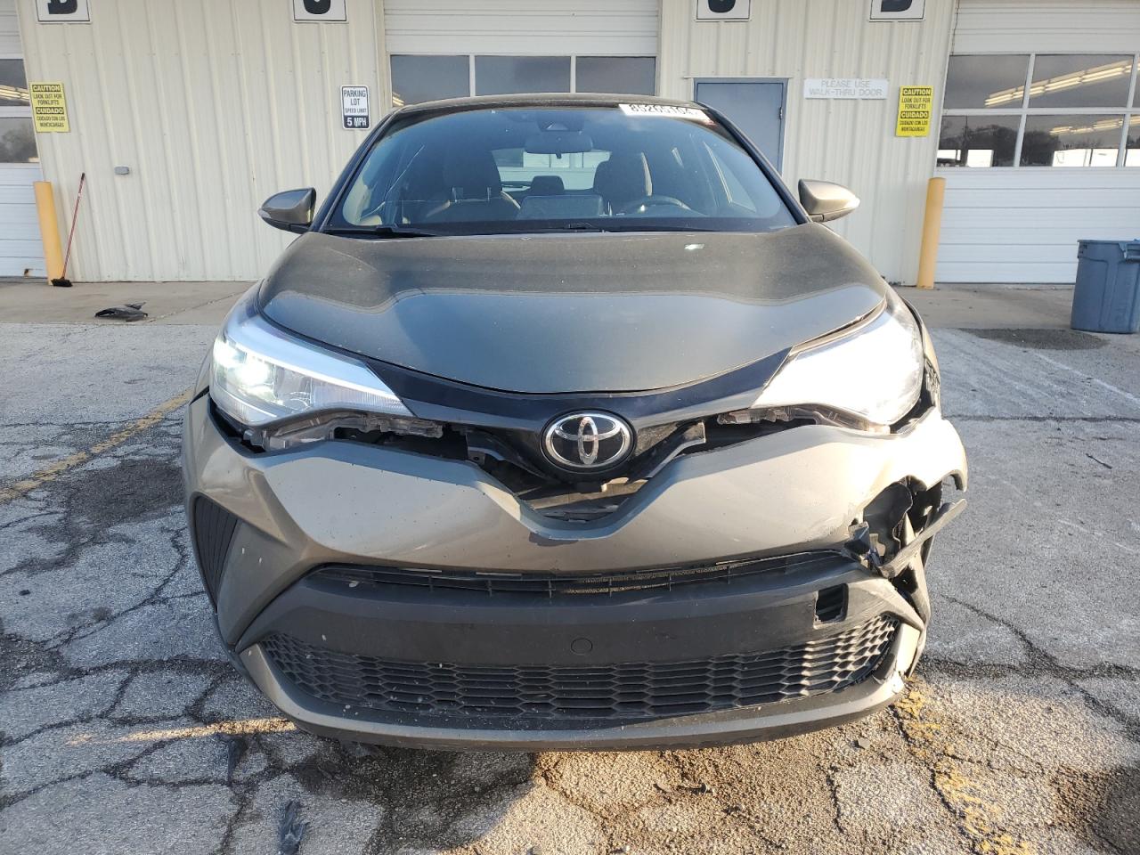 2021 Toyota C-HR VIN NMTKHMBX8MR137949 Copart auction photo, all over damage thumbnail 5