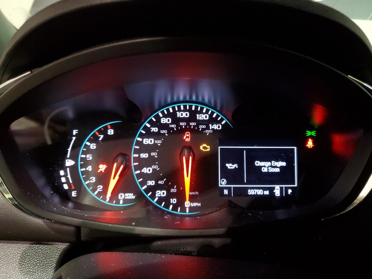 2019 Chevrolet Trax VIN KL7CJPSB4KB934314 Copart auction photo, front end / mechanical damage thumbnail 9