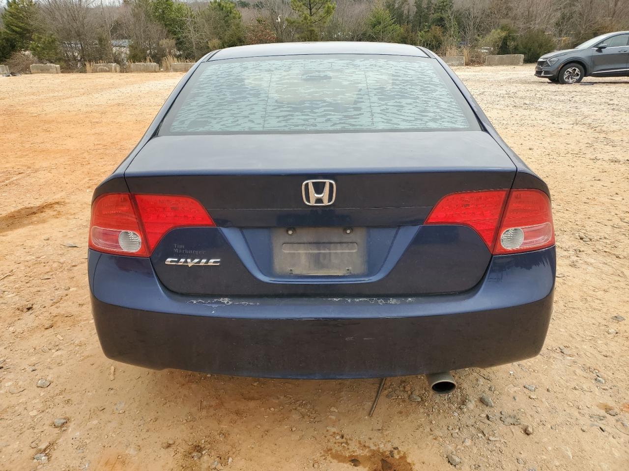 2008 Honda Civic VIN 1HGFA16818L068331 Copart auction photo, side damage thumbnail 6
