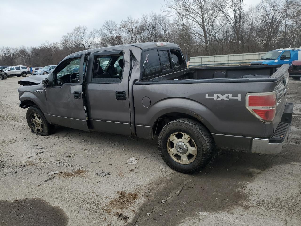 2014 Ford F-150 VIN 1FTFW1EF6EFB63283 Copart auction photo, front end / side damage thumbnail 2