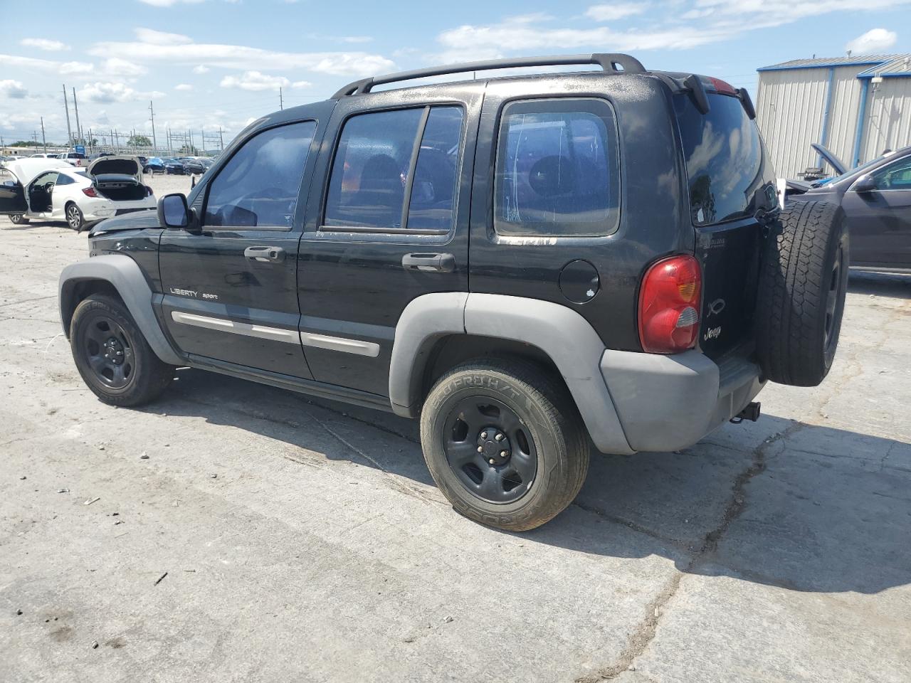 2002 Jeep Liberty (North America) VIN 1J4GK48K82W166640 Copart auction photo, front end damage thumbnail 2