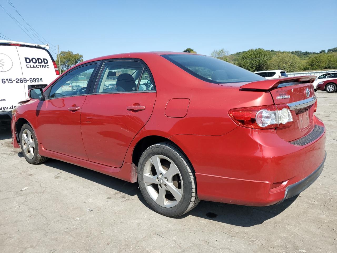 2012 Toyota Corolla VIN 2T1BU4EE3CC909918 Copart auction photo, front end damage thumbnail 2
