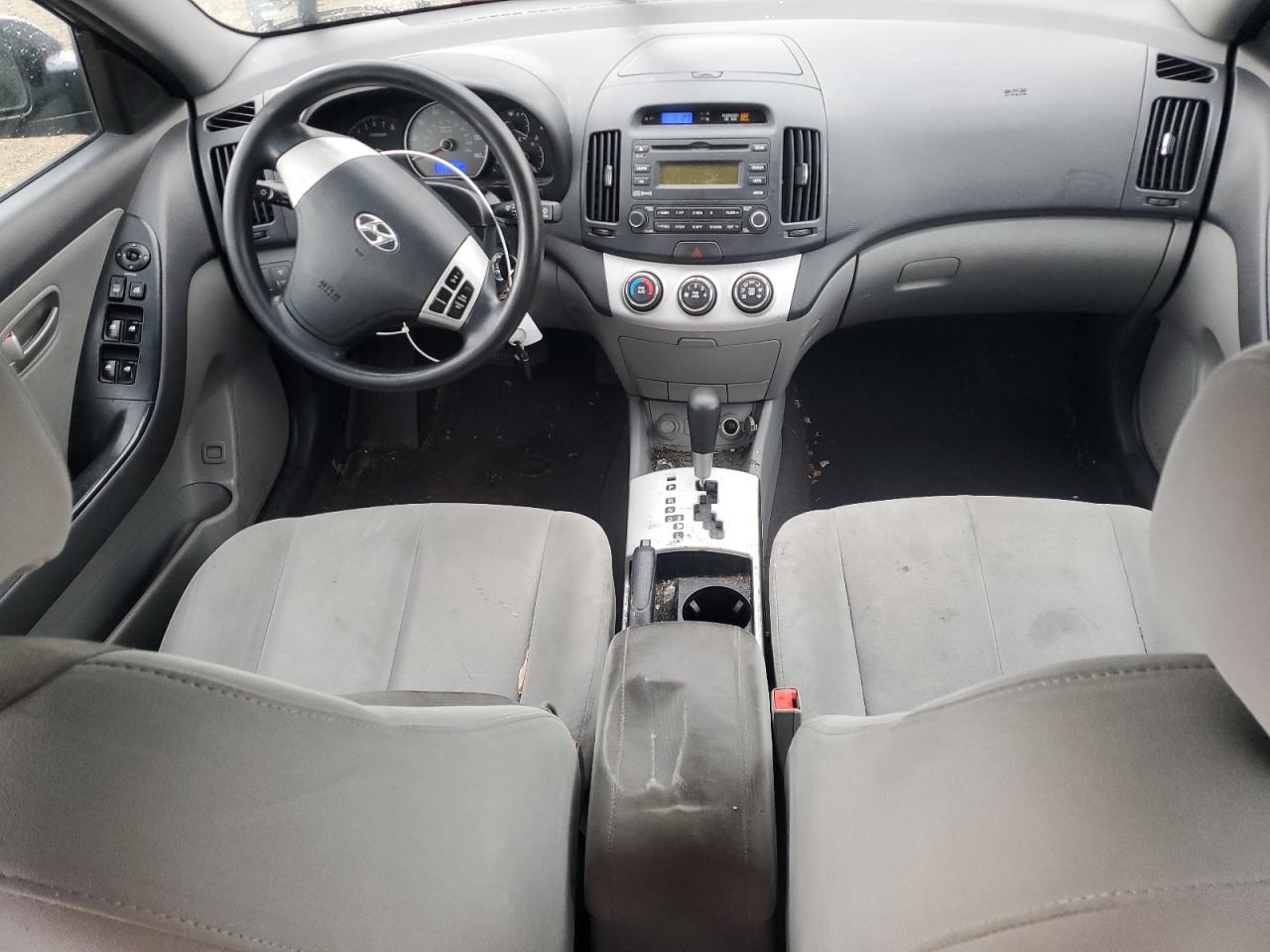 2008 Hyundai Elantra VIN KMHDU46D58U478468 Copart auction photo, undercarriage / all over damage thumbnail 8