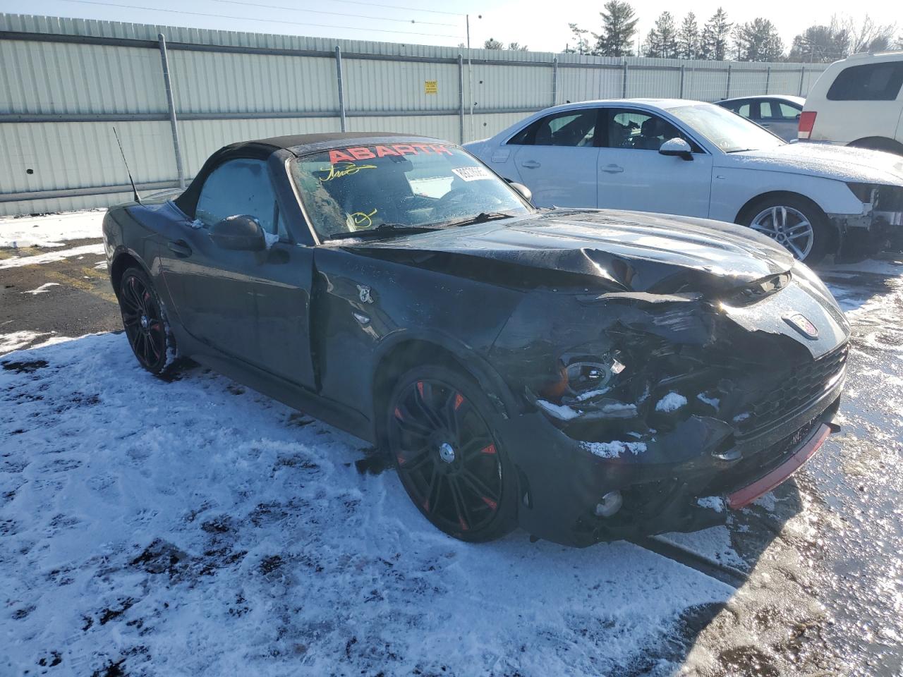 2017 Fiat 124 Spider VIN JC1NFAEK2H0123795 Copart auction photo, front end damage thumbnail 4