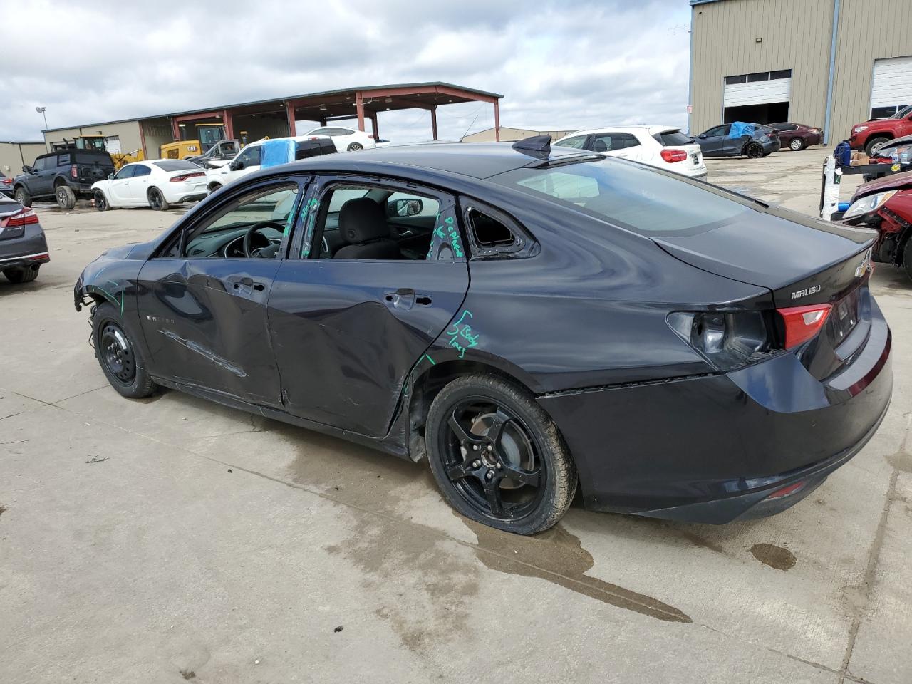 2023 Chevrolet Malibu VIN 1G1ZD5ST5PF170175 Copart auction photo, front end / side damage thumbnail 2