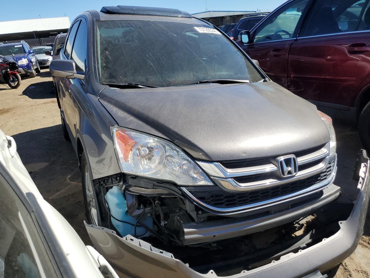 2010 Honda CR-V VIN 5J6RE4H73AL010940 Copart auction photo, front end damage thumbnail 4